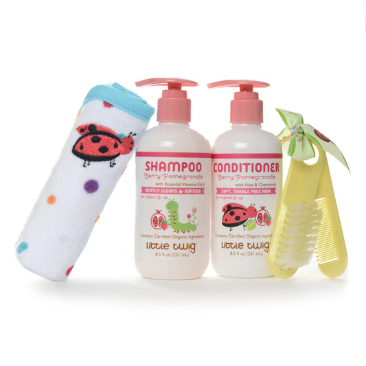 Berry Clean Hair Care Gift Bag Set - Berry Pomegranate