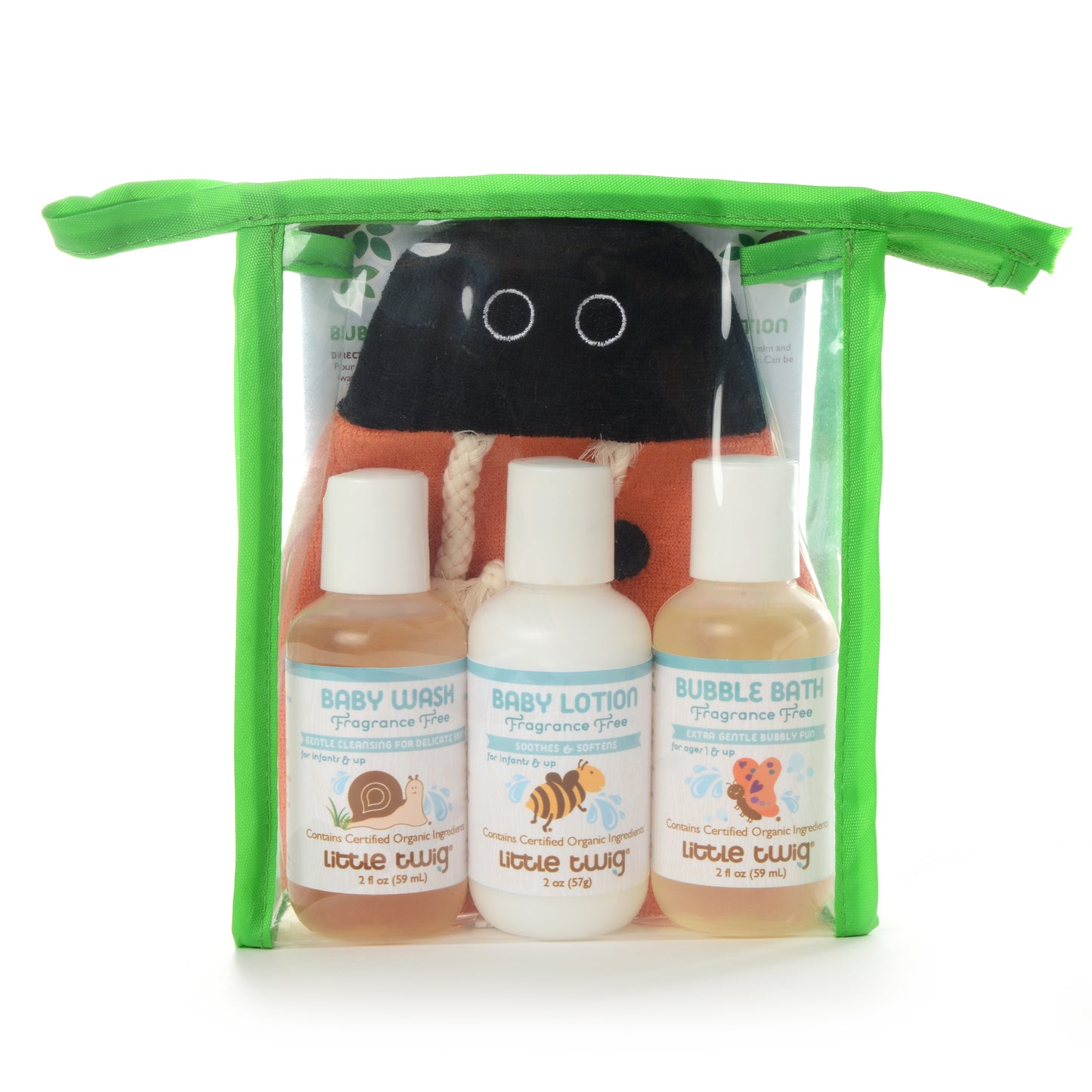 Natural Fragrance Free Travel Set